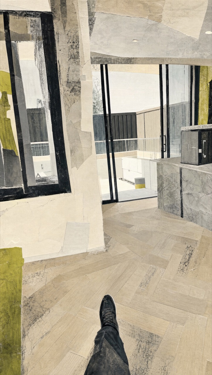Illustrative vertical frame: Penthouse · Indoor–outdoor connection